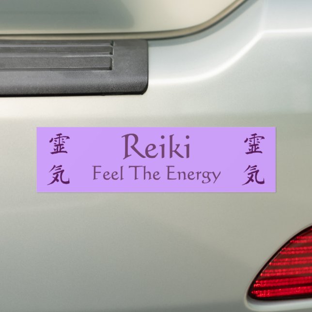 Reiki Symbol fühlen die Energie Autoaufkleber (Auf Auto)
