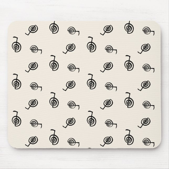 Reiki Symbols Muster - Reiki Healing Mouse Pad Mousepad (Vorne)