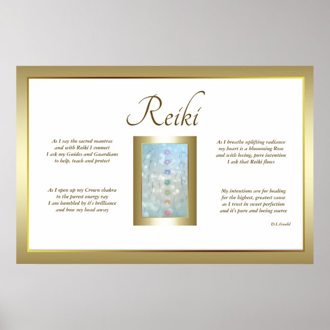 Reiki-Verbindung Poster (Vorne)