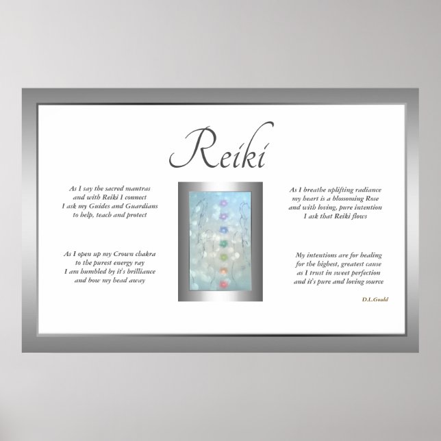 Reiki-Verbindung Poster (Vorne)