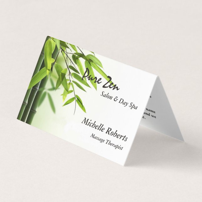 Reiki Wellness-Center-Yoga W/Appointment u. Visitenkarten (Vorderseite)