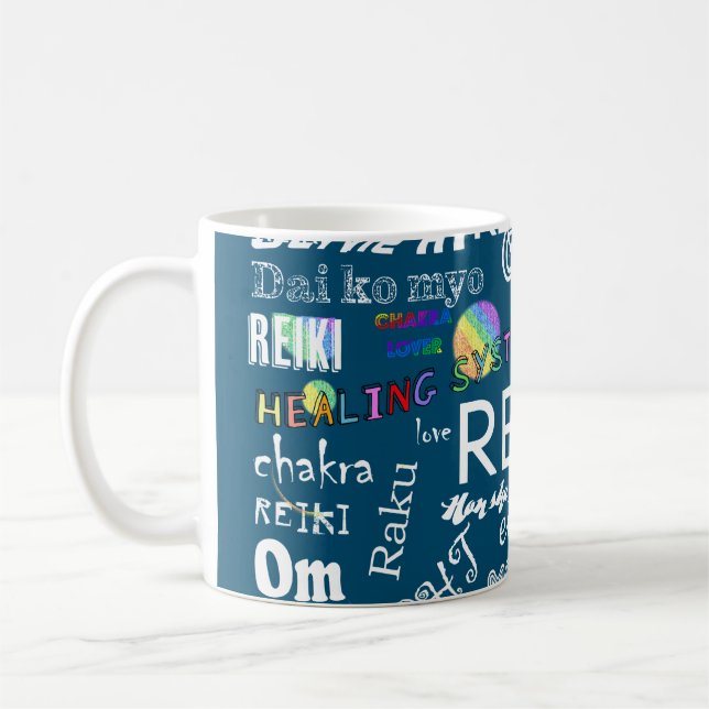 Reiki Words Reiki mug (Gauche)