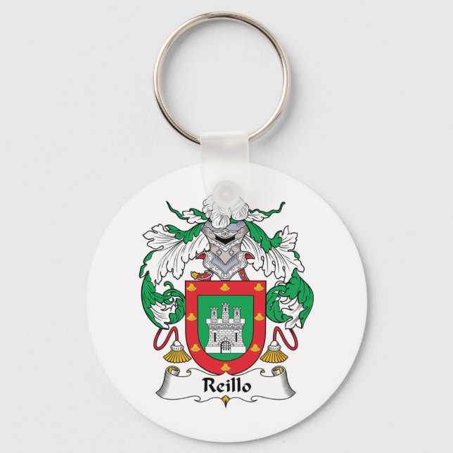 Reillo Familienwappen Schlüsselanhänger (Vorderseite)
