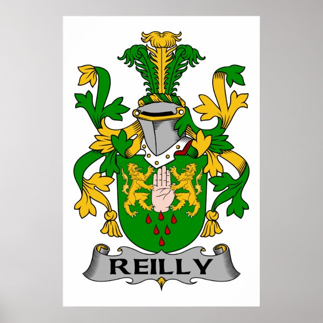 Reilly Familienwappen Poster (Vorne)