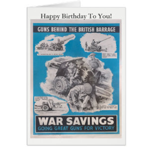 Réimpression de l'affiche britannique de guerre.