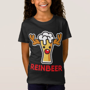 Rein-Beer Rentier Funny Christmas Drink Geschenk T-Shirt