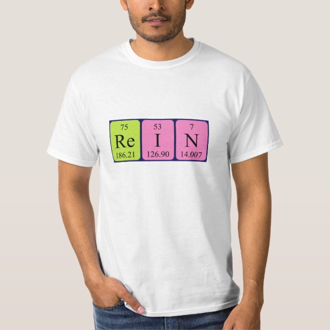 Rein Periodenname Shirt (Vorderseite)