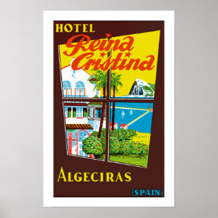 Reina-Cristina ~ Algesiras Poster
