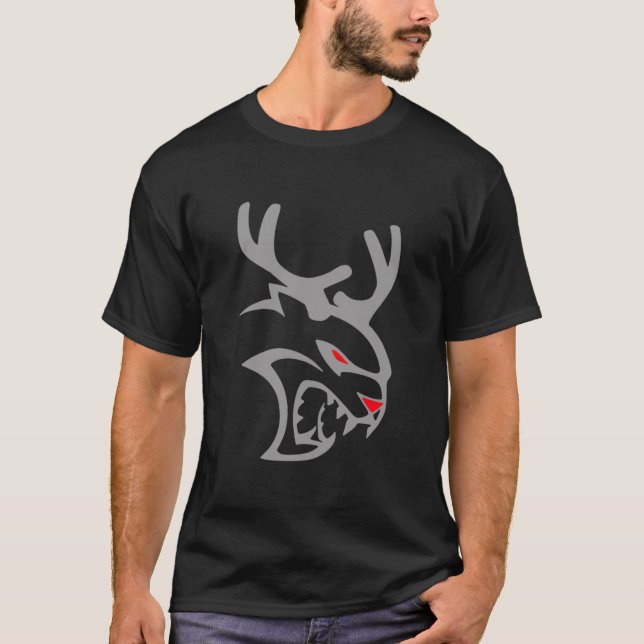 Reindee Christmas Hellcat Essential T-Shirt (Vorderseite)