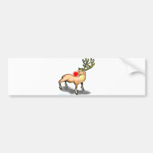 Reindeer Autoaufkleber