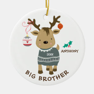 Reindeer Big Brother Weihnachtsschmuck