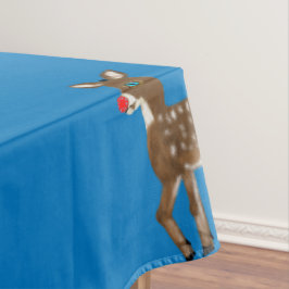 Reindeer Blue White Tischdecke