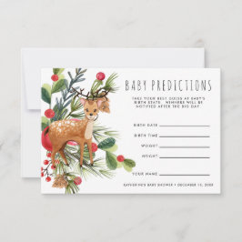 Reindeer | Christmas Baby Shooting Game Einladung