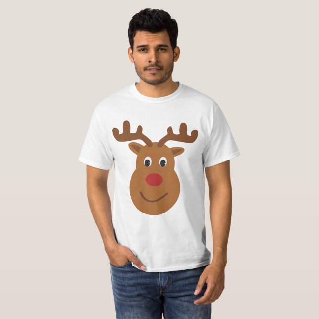 Reindeer Christmas T - Shirt (Vorne ganz)