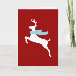 Reindeer Feiertagskarte