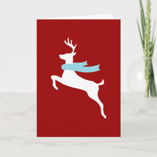 Reindeer Feiertagskarte