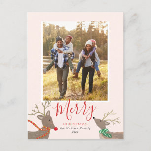 Reindeer Games Carte photo de vacances