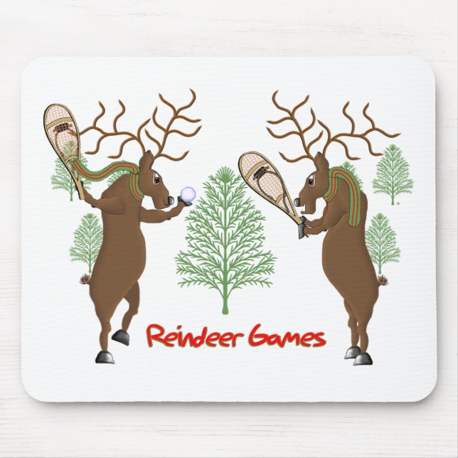 Reindeer Games Mousepad (Vorne)