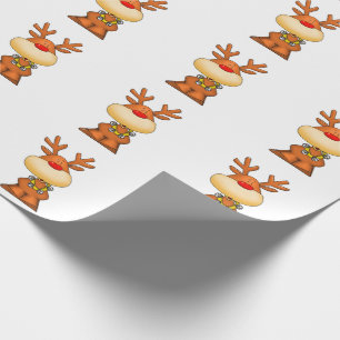 Reindeer Geschenkpapier