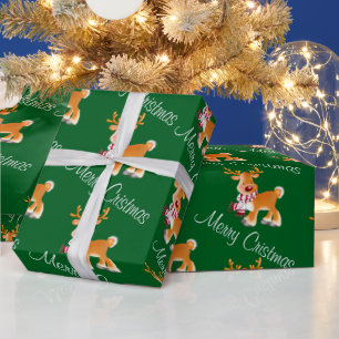Reindeer Geschenkpapier