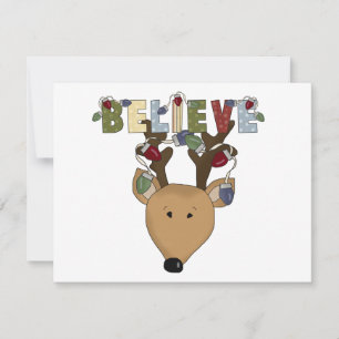 Reindeer glaubt Weihnachten Niedlich