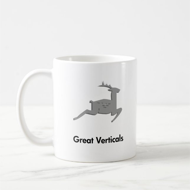 Reindeer Great Verticals Kaffeetasse (Links)