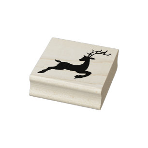 Reindeer Gummistempel