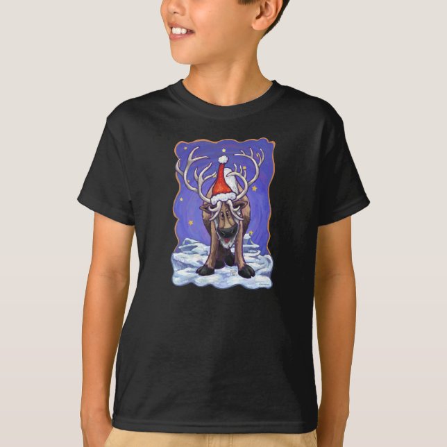 Reindeer Holiday T-Shirt (Vorderseite)