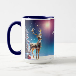 Reindeer Jewels Weihnachtsfeiertage Tasse
