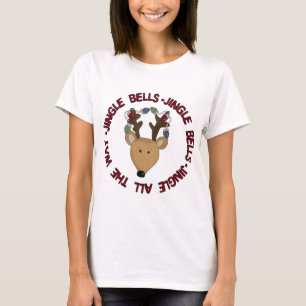 Reindeer Jingle Bells Tshirts et cadeaux
