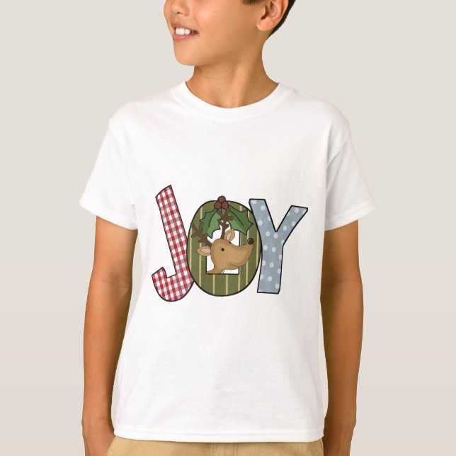 Reindeer Joy Holiday Tshirts und Geschenke (Vorderseite)