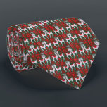 Reindeer Krawatte<br><div class="desc">Vintage cute reindeer</div>