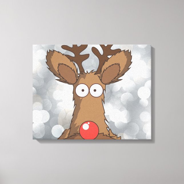 Reindeer Leinwanddruck (Vorderseite)