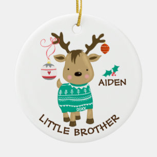 Reindeer Little Brother Weihnachtsschmuck