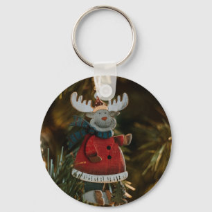 Reindeer Ornament Christmas Schlüsselanhänger