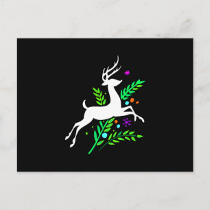 Reindeer Postkarte
