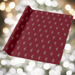 Reindeer Rider Christmas Elf Wrapping Paper Geschenkpapier<br><div class="desc">Reiten im Stil mit seinem besten Freund. Mit der KI wurde die Vision zum Leben erweckt.</div>