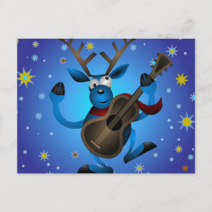 Reindeer Rock Postcard Postkarte