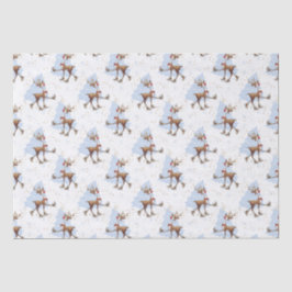 Reindeer Rudolph Christmas Seidenpapier