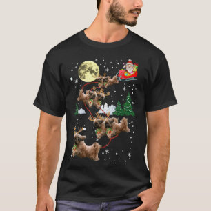Reindeer Shih Tzu Xmas Weihnachtshund T-Shirt