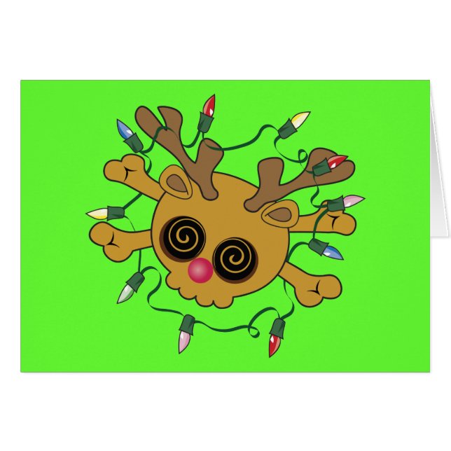 Reindeer Skull (Vorderseite (Horizontal))