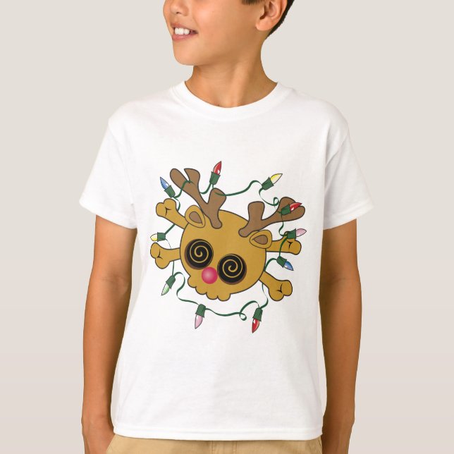 Reindeer Skull T-Shirt (Vorderseite)