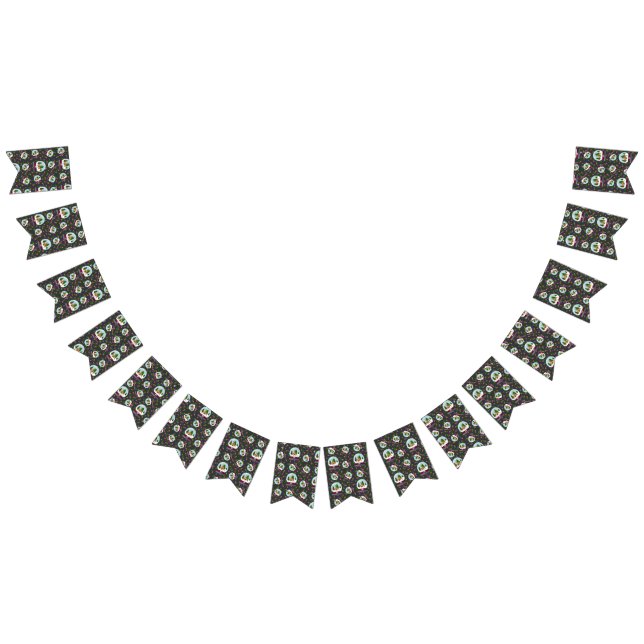 Reindeer Snow Globes Wimpelkette (Alle)