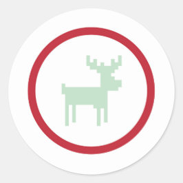 Reindeer Sweater Weather Sticker