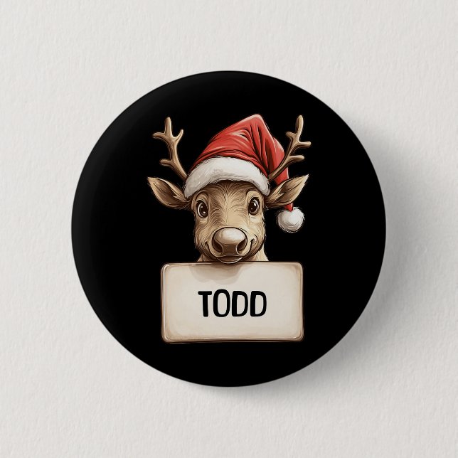 Reindeer Todd Button (Vorderseite)