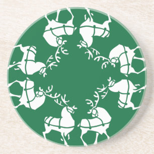 Reindeer Untersetzer Custom Christmas Untersetzer