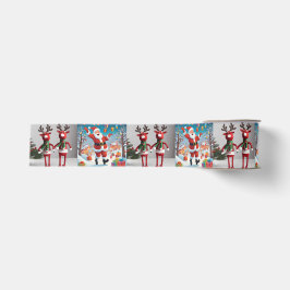 Reindeers n Santa Ripsband