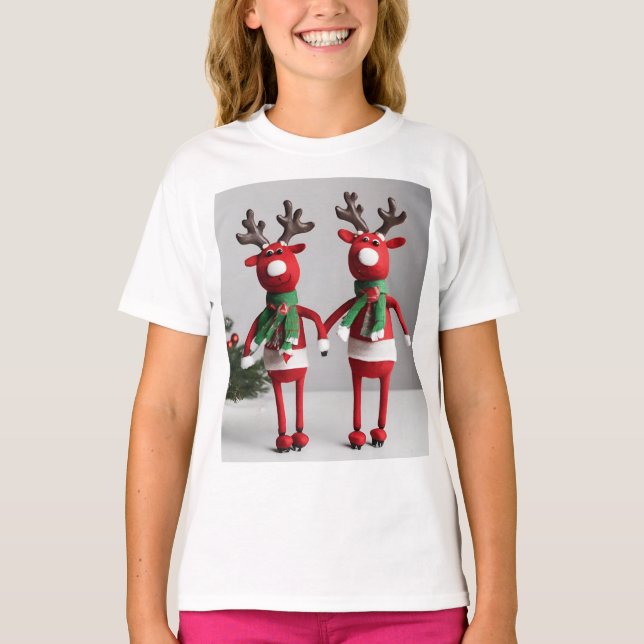 Reindeers  T-Shirt (Vorderseite)