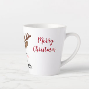 Reinder Christmas Latte Mug