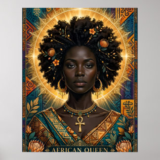 Reine africaine Poster Halo